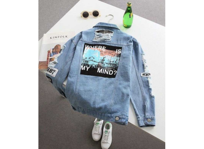 Jaqueta Jeans Where's My Mind