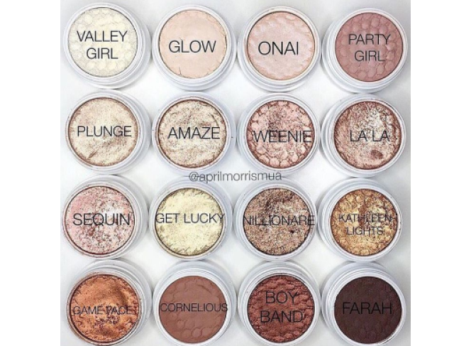Colourpop Sombra Individual Super Shock (Cores)