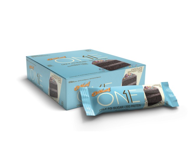 Oh Yeah! ONE Barra Sabor Chocolate Birthday Cake (12 unidades)