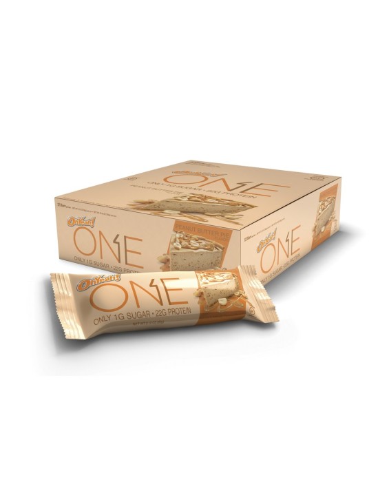 ONE Protein Bar - Barra De Proteína - Peanut Butter Pie (12 unidades)