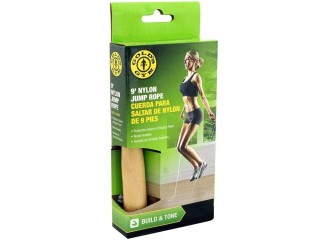 Gold's Gym Corda de Pular de Nylon Speed Jump
