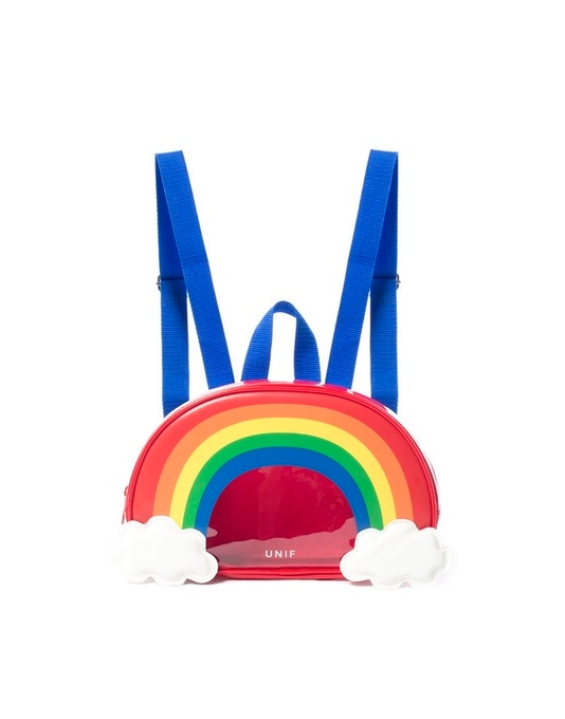 UNIF Mochila Transparente Rainbow Inspired