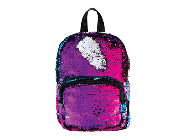BYDI Mini Mochila de Paetês com Orelhinhas