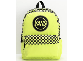 Vans Mochila Realm Checkered Neon