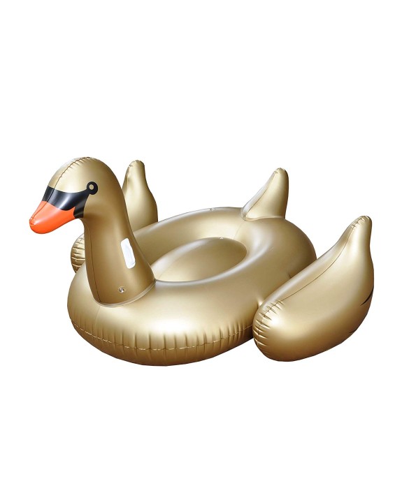 Sunnylife Bóia Inflável Cisne Dourado