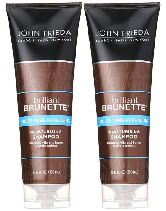 John Freida Kit Shampoo e Condicionador Brilliant Brunette para Morenas