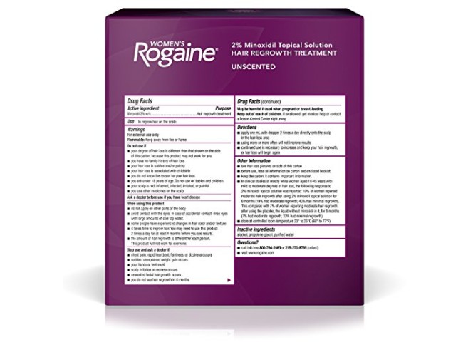 Rogaine Tratamento Para Perda De Cabelos Para As Mulheres
