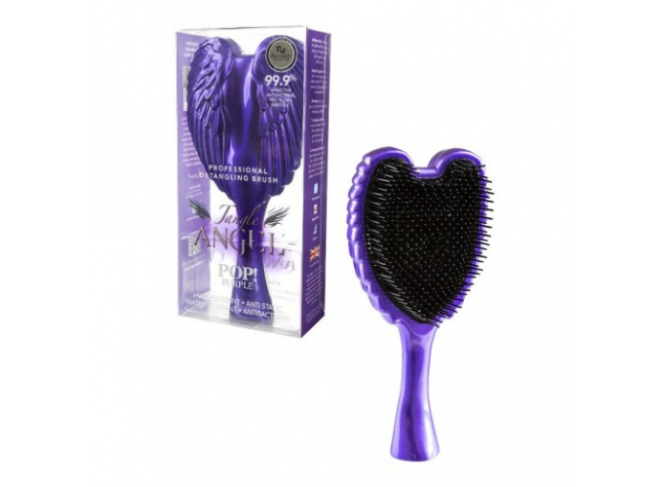 Tangle Angel Escova Desembaraçadora Antiestática Roxa