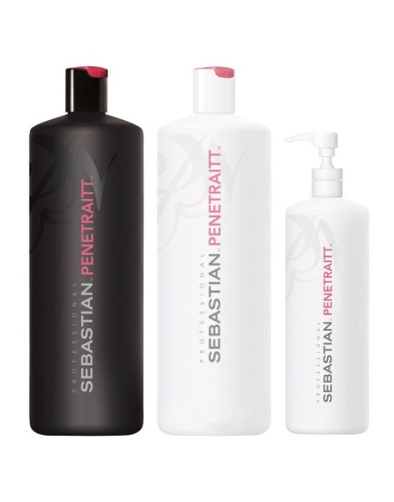Sebastian Penetraitt Moisturizing (Shampoo, Conditioner e Mascara) 