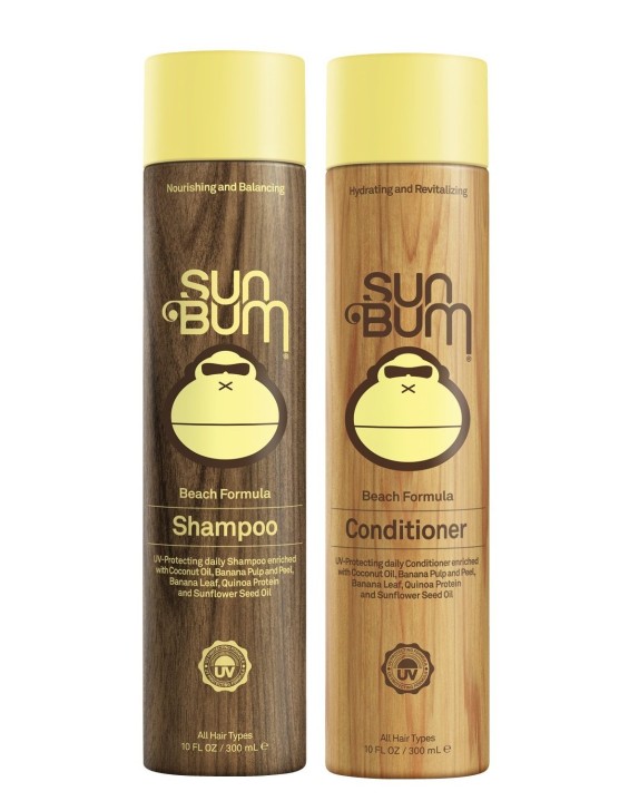 Sun Bum Kit Shampoo e Condicionador Revitalizante 300ml