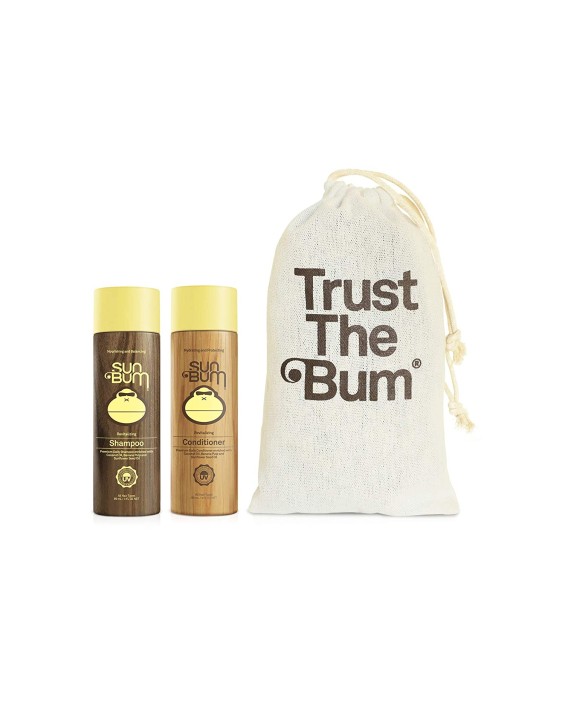 Sun Bum Kit Shampoo e Condicionador Revitalizante Travel Size