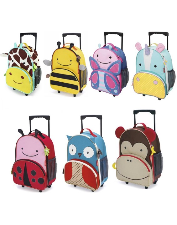 Skip Hop Mochila Infantil com Rodinhas Zoo (Modelos)