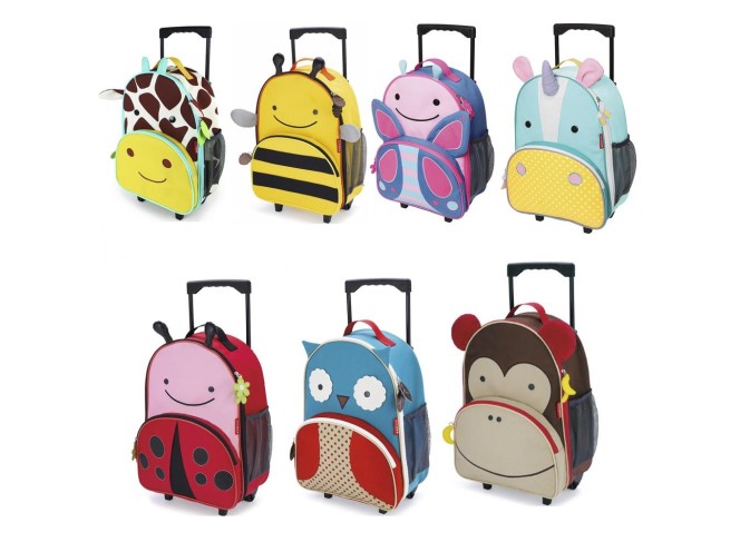 Skip Hop Mochila Infantil com Rodinhas Zoo (Modelos)