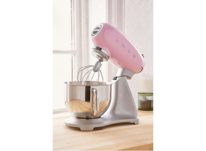 SMEG Batedeira Planetária 1950's Retro Style Rosa