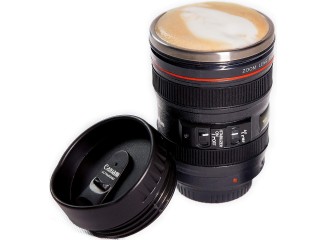 Caneca Lente de Câmera Canon 400ml