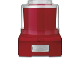 Cuisinart Máquina para Preparo de Sorvete, Sorbet e Frozen Yogurt Vermelha