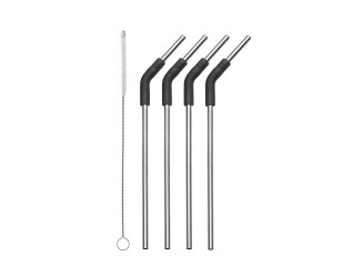 Swell Kit Canudos de Inox com Escova Higienizadora (Contém 4)