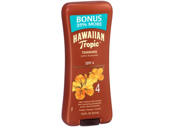 Hawaiian Tropic Tanning 319ml SPF 4
