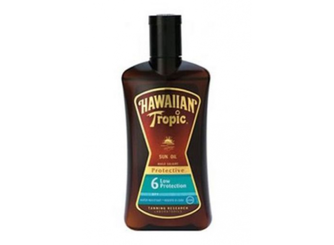 Hawaiian Tropic óleo Bronzeador 200ml Fps 6 