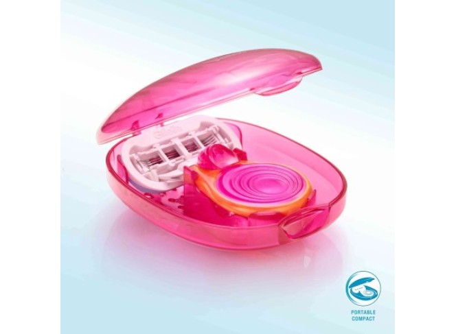Gillette Venus Depilador Rosa com Case Compacta