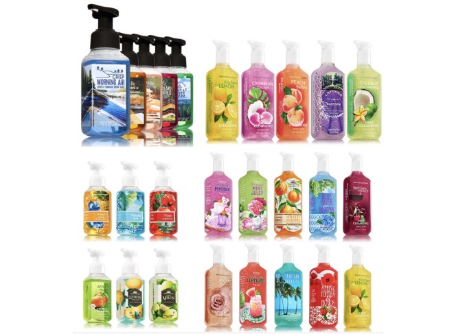 Bath & Body Works Sabonete Líquido Para Mãos (Modelos)