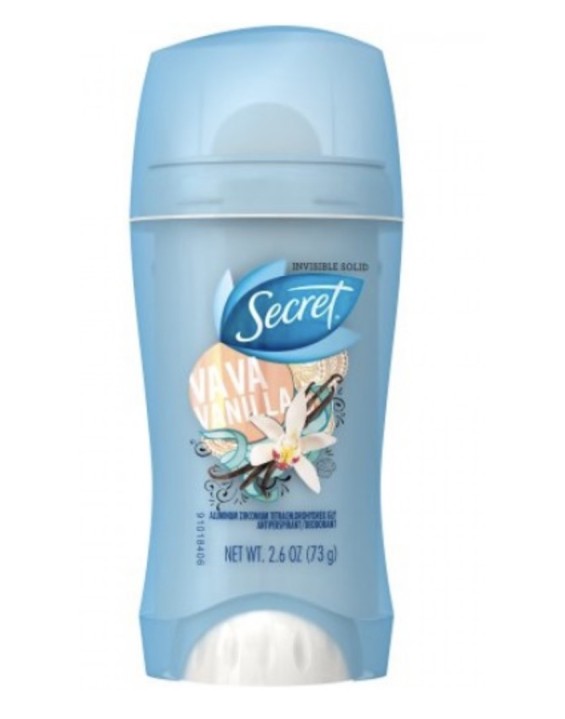 Secret Desodorante Invisible Sólido Antiperspirante (5 Fragrâncias) 