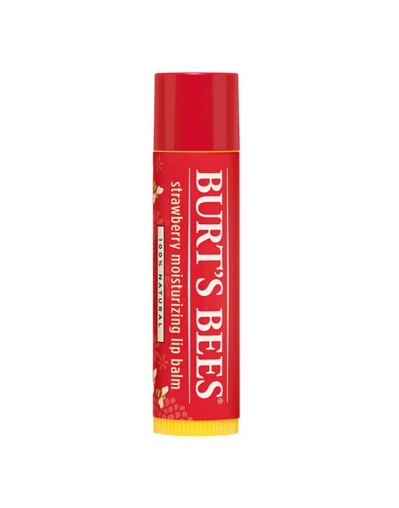 Burt's Bees Hidratante Labial Natural Lip Balm Sabor Morango