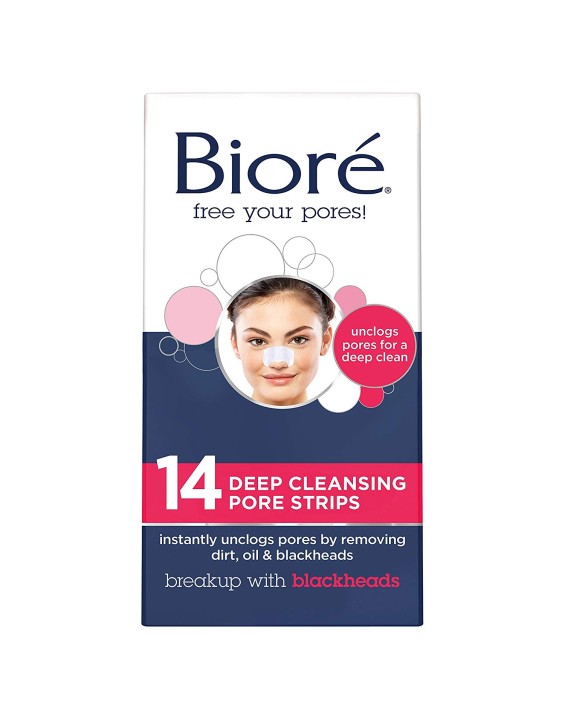 Bioré Adesivos de Limpeza de Poros Anti-Cravo Original (Contém 14)