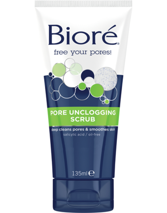 Bioré Exfoliante Facial Pore Unclogging Scrub 