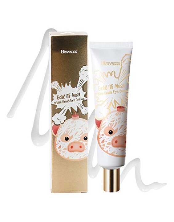 Elizavecca Creme Clareador para Área dos Olhos Gold CF-Nest White Bomb