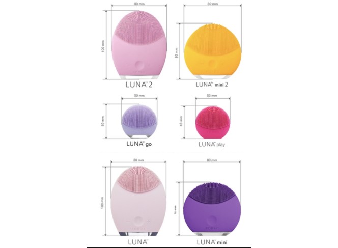 Foreo Luna Sonic Esponja Massageadora de Limpeza Facial (Cores)