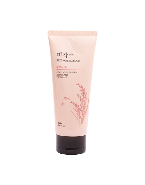 The Face Shop Espuma de Limpeza Facial Hidratante Rice Water Bright