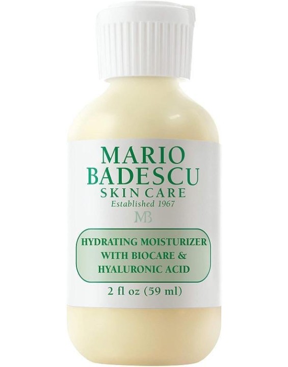 Mario Badescu Hidratante com Biocare e Ácido Hialurônico 59ml