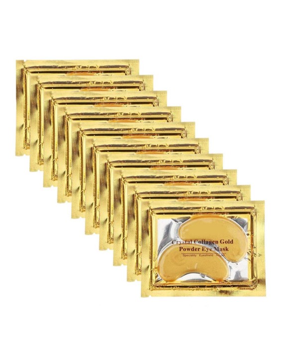Kit Máscara De Colágeno Para Olhos Crystal (10 Unidades)