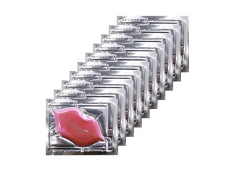Kit Máscara de Colágeno para Lábios Crystal (10 unidades)