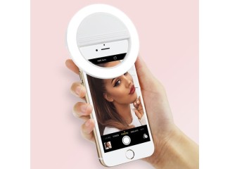 Clipe Ring Light para Celular Luz LED para Selfies