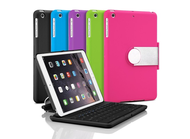 Capa para iPad Mini com Teclado (Cores)