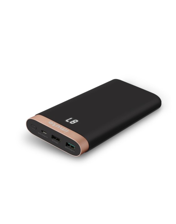 IMUTO Carregador Portátil 3.0 com 2 Saídas USB
