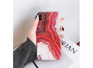 Capa de Celular Mármore Vermelho 