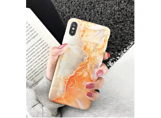 Capa de Celular Mármore Laranja 