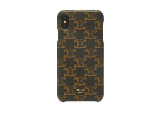 Céline Capa de Celular de Couro Monogram Inspired
