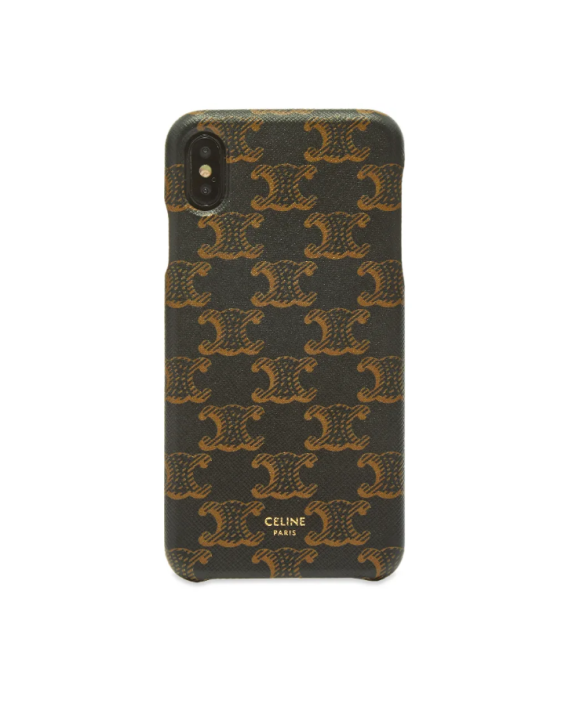 Céline Capa de Celular de Couro Monogram Inspired