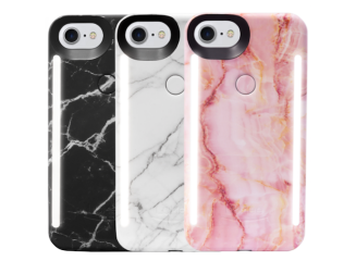 Lumee Case Capa com Luz LED Mármore iPhone (Cores)