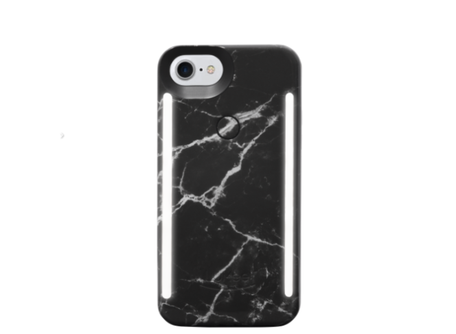 Lumee Case Capa com Luz LED Mármore iPhone (Cores)