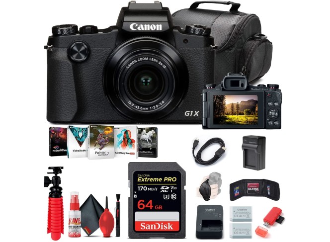 Canon Câmera Digital PowerShot G1 X Mark II
