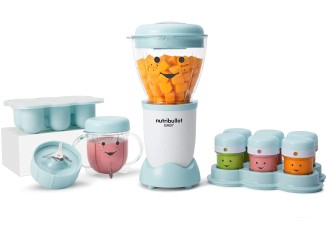 NutriBullet Kit Completo Baby NBY-50100 para Preparo de Papinhas