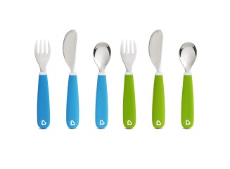 Munchkin Kit Talheres Azul e Verde (6 Peças)