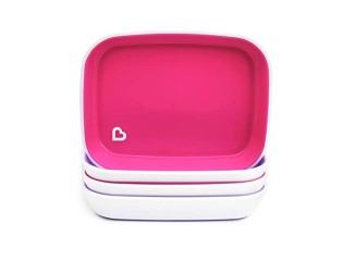 Munchkin Kit Prato Rosa e Roxo (4 Peças)