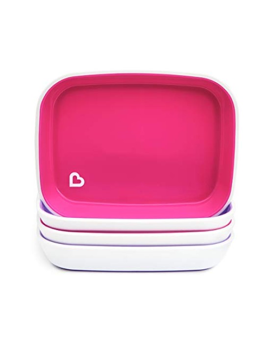 Munchkin Kit Prato Rosa e Roxo (4 Peças)