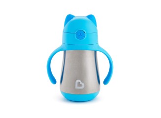 Munchkin Copo Térmico Infantil Cool Cat Azul